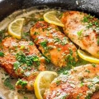 Grilled Chicken Piccata