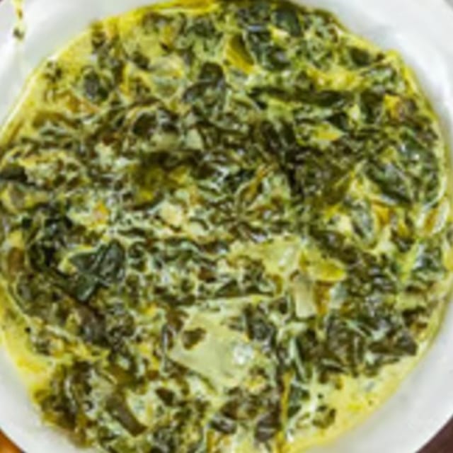 Creamed Spinach.