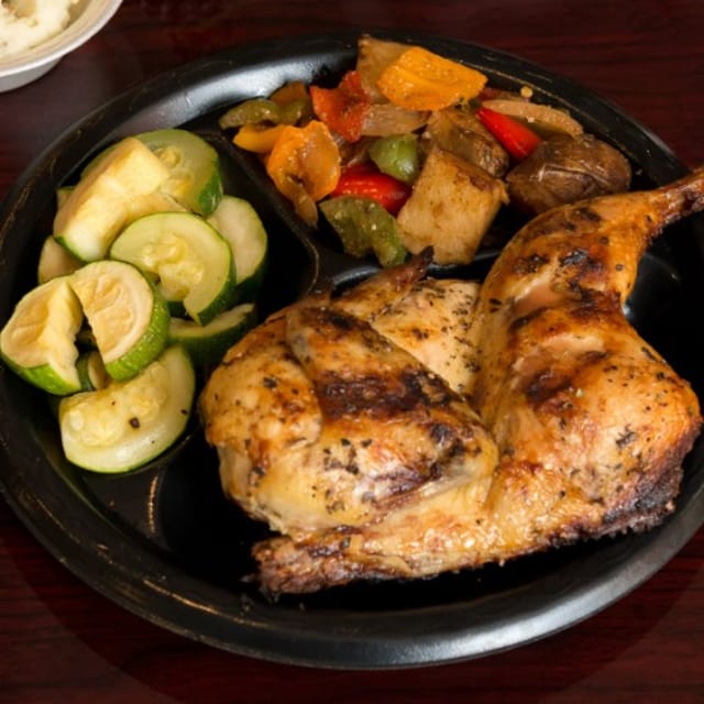 Half Chicken - All Dark (Chicken + 1 Side).