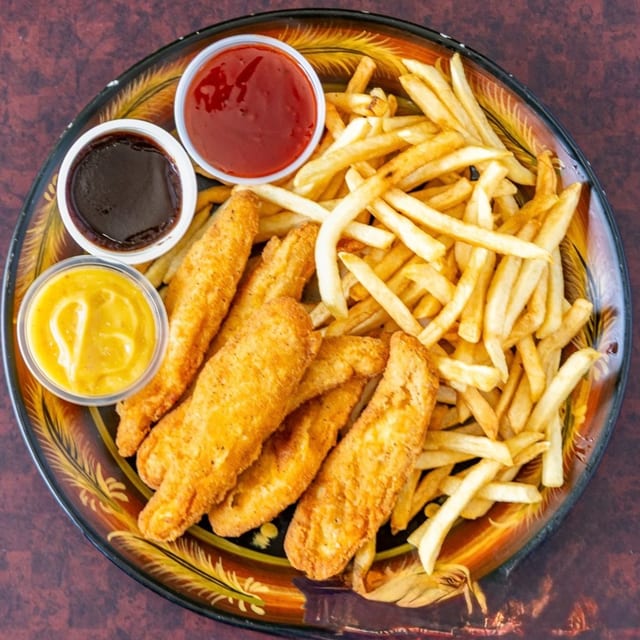 Chicken Tender Platter.