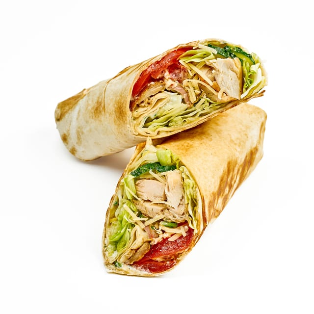 Chicken Veggie Wrap.