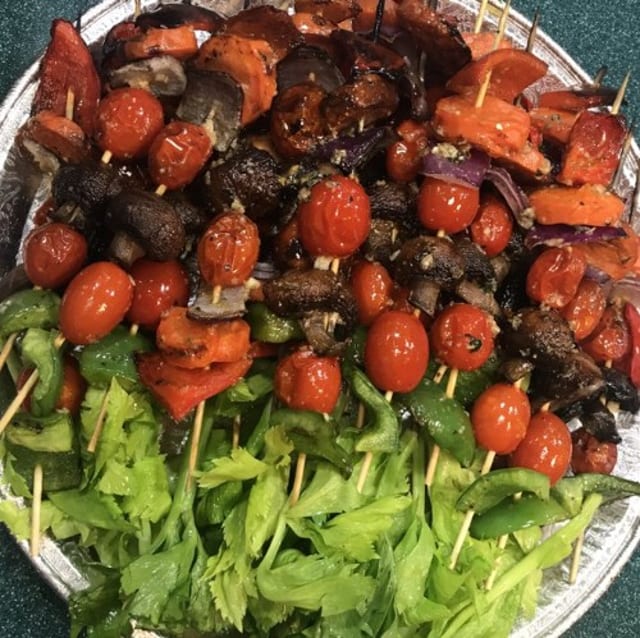 Veggie Kabob.