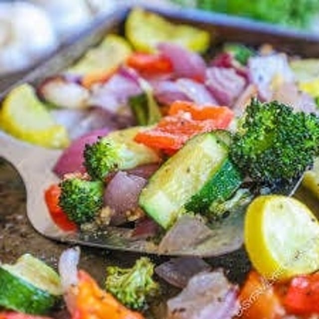 Sautéed Garlic Veggies.