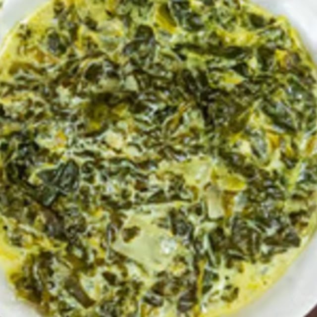 Creamed Spinach.