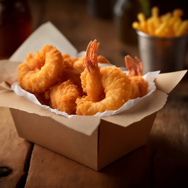 Fried Shrimp Platter.