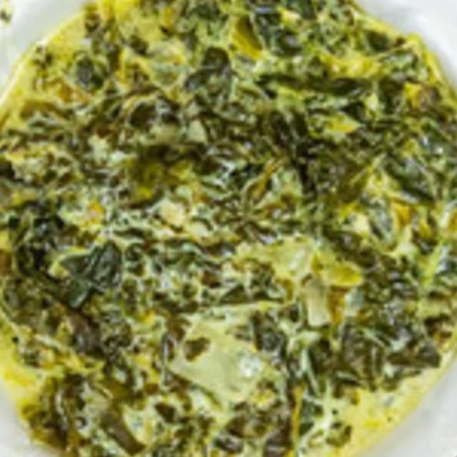 Creamed Spinach.
