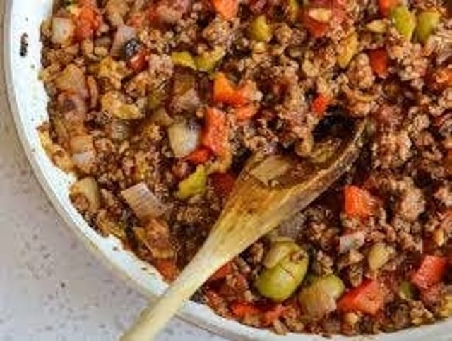 Picadillo "Ground Beef Creole" (Large).