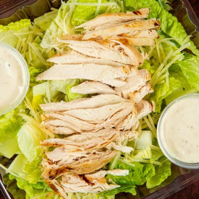 Chicken Caesar Salad.